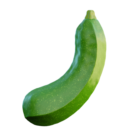 Zucchini  3D Icon