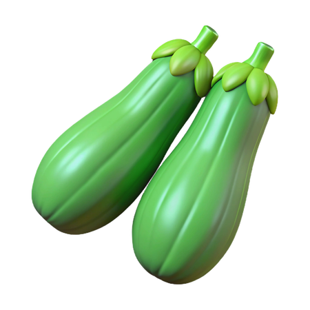 Zucchini  3D Icon