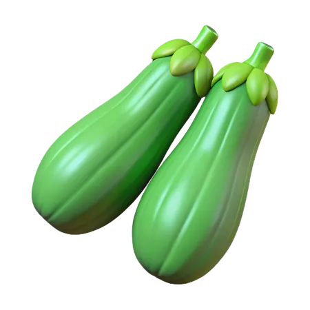 Zucchini  3D Icon