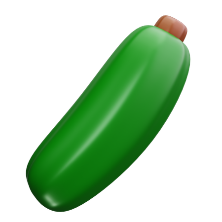 Zucchini  3D Icon