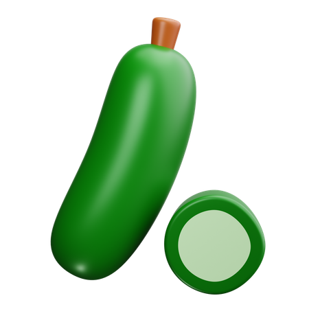 Zucchini  3D Icon