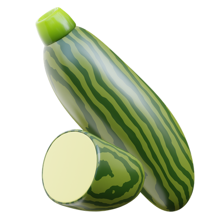 Zucchini  3D Icon