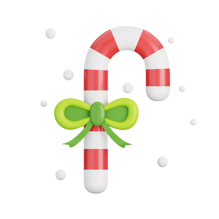 Zuckerstange  3D Icon