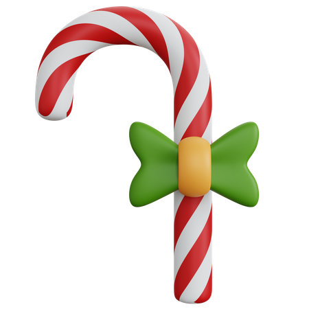 Zuckerstange  3D Icon