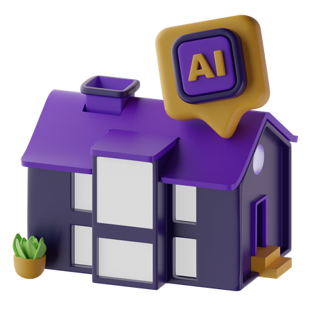 Zuhause haben  3D Icon