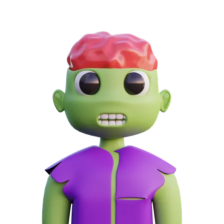 Zumbi  3D Icon