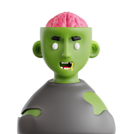 Zumbi  3D Icon