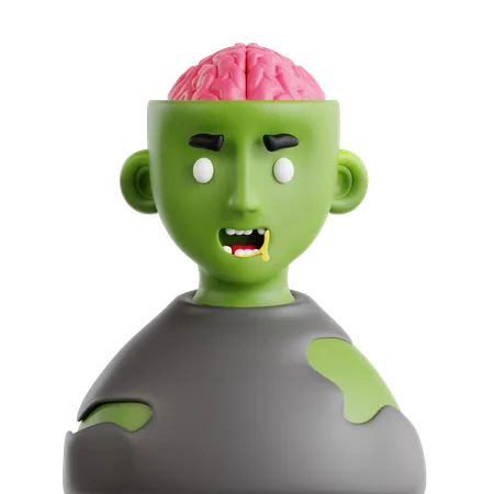 Zumbi  3D Icon