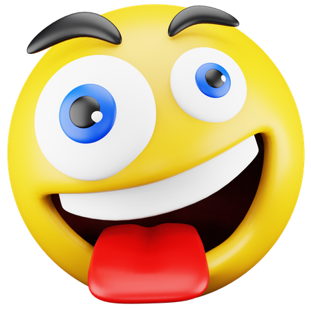 Zungen-Emoji  3D Icon