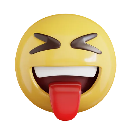 Zungen-Emoji  3D Icon