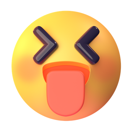 Zunge raus  3D Icon
