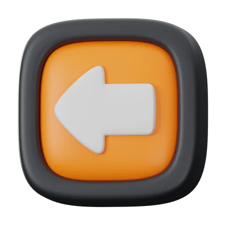 Zurück-Button  3D Icon