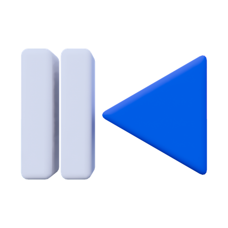 Zurückpfeil  3D Icon