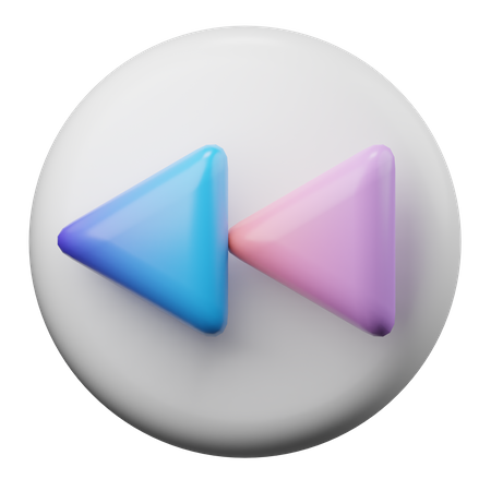 Zurück-Taste  3D Icon