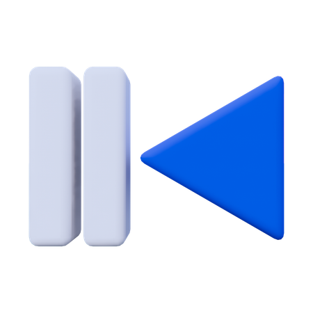 Zurückpfeil  3D Icon
