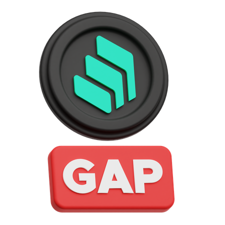 Zusammengesetzte Lücke  3D Icon