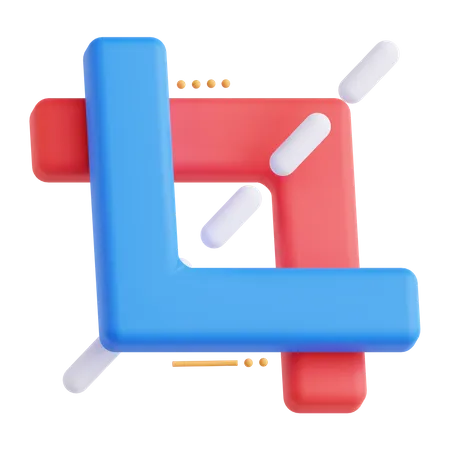 Freistellungswerkzeug  3D Icon