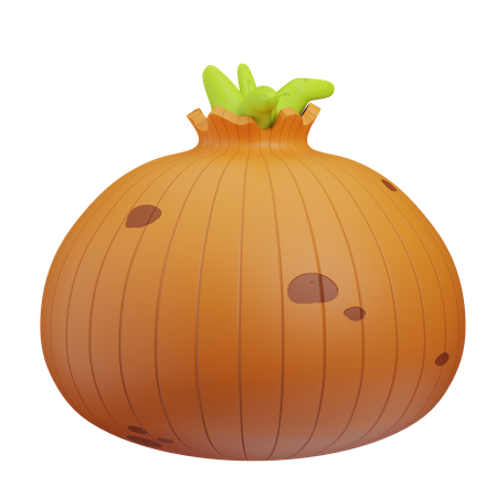Zwiebel  3D Icon