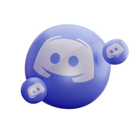 Discord-Logo  3D Icon