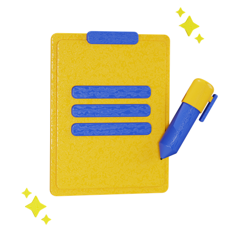 Zwischenablage  3D Icon