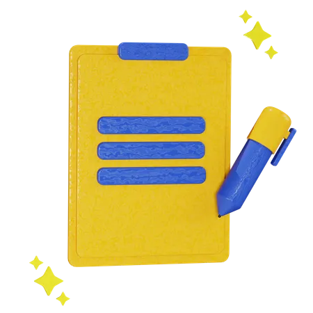 Zwischenablage  3D Icon