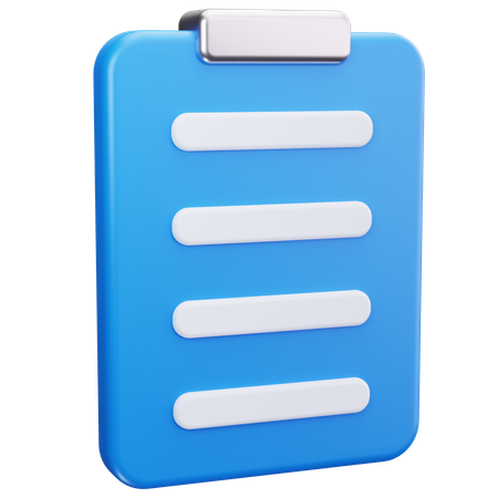 Zwischenablage  3D Icon