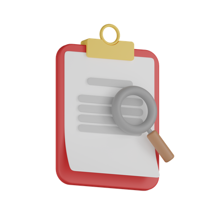 Zwischenablageanalyse  3D Icon