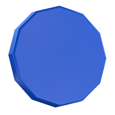 Zwölfeck-Form  3D Icon