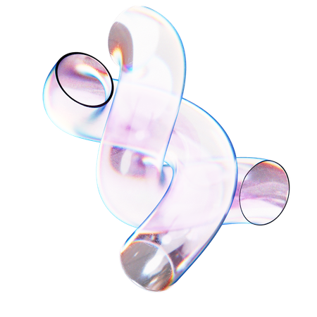 Zylinder abstrakt  3D Icon