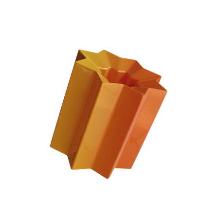 Zylinderblume  3D Icon