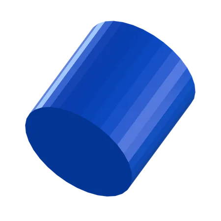 Zylinderform  3D Icon