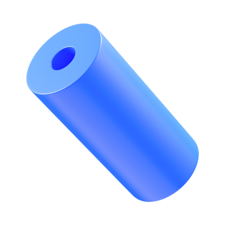 Zylinderform  3D Icon