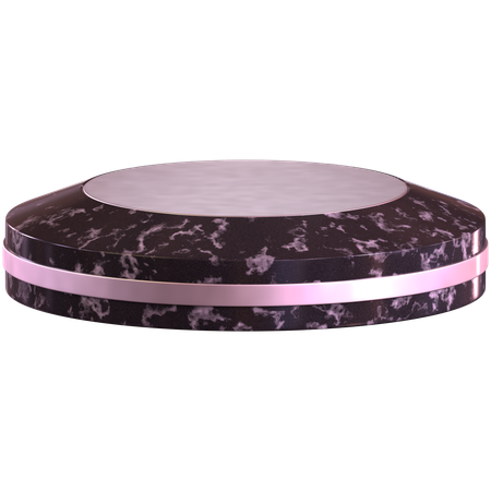Zylinderpodest mit Variation  3D Icon